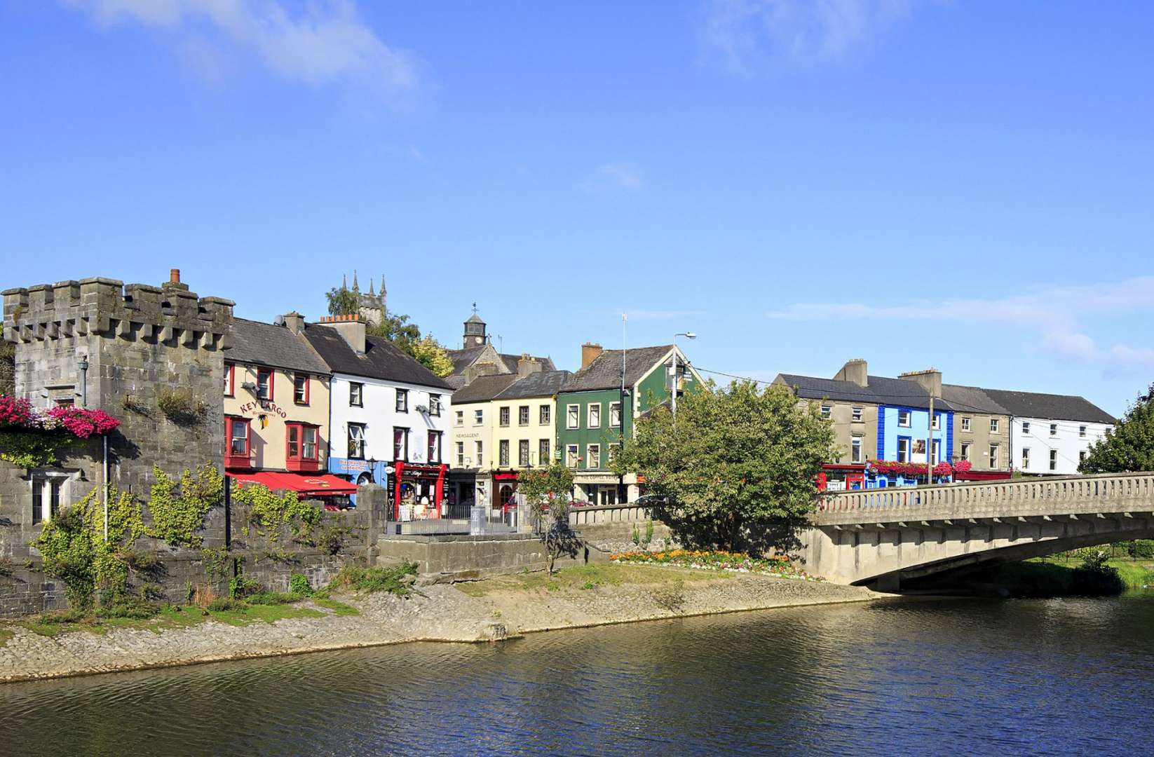 Mittelalterlich: Kilkenny am River Nore