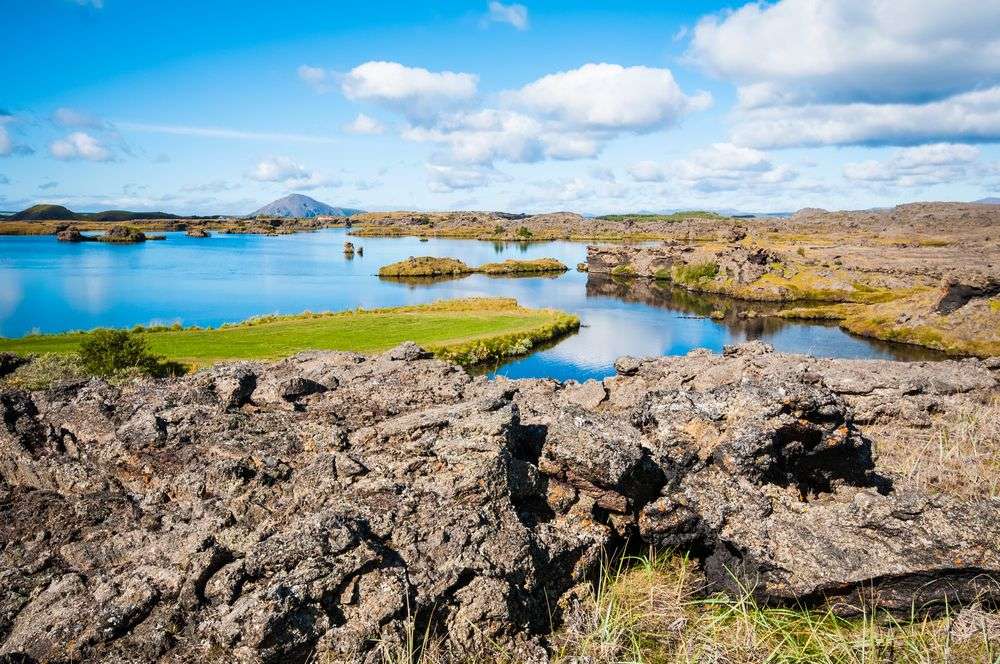 Mitten im Vulkangebiet: Mývatn