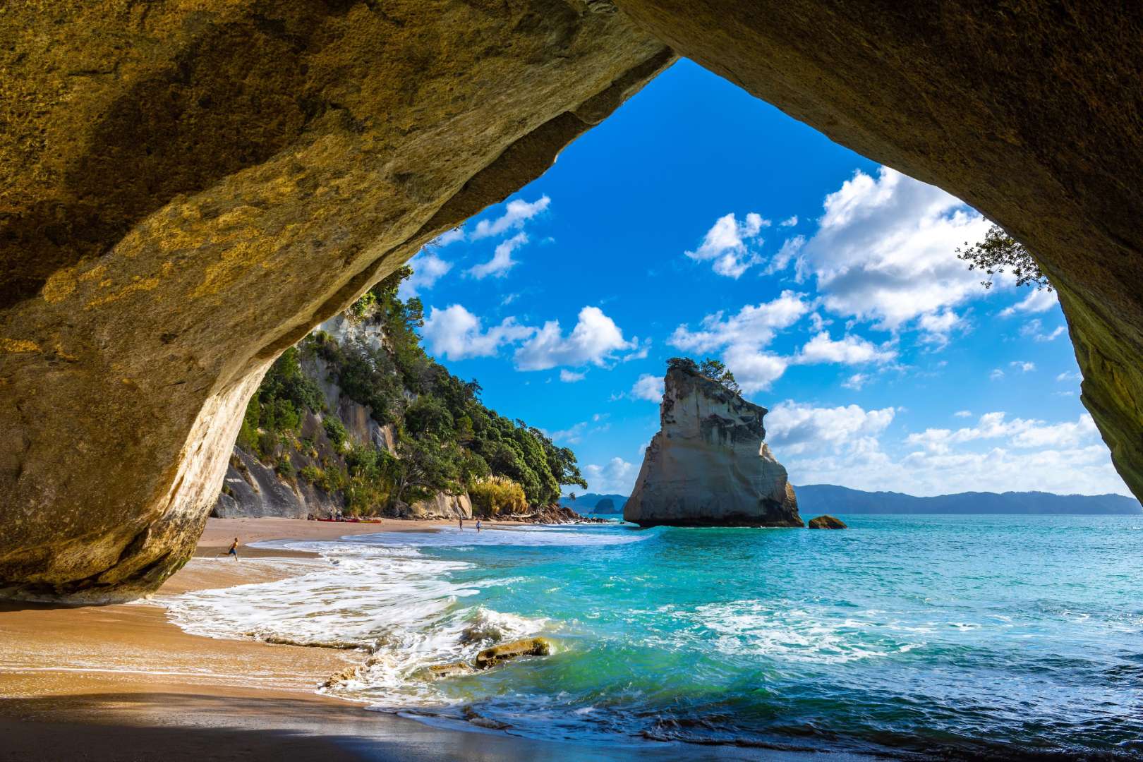 Coromandel Halbinsel: Cathedral Cove