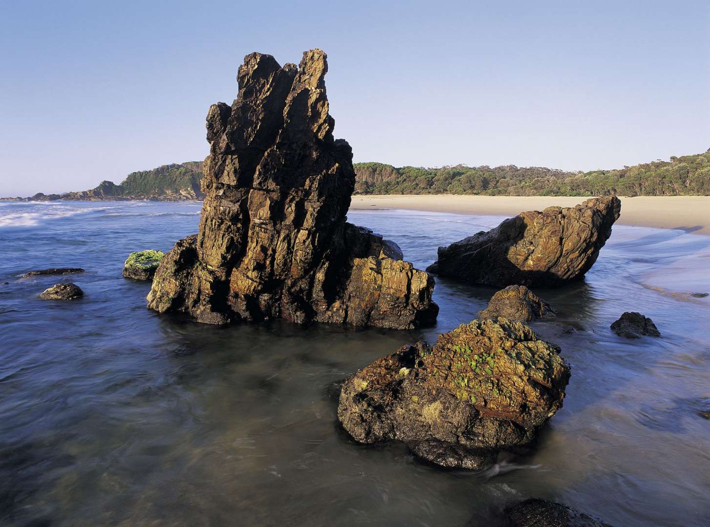 Felsen in Shipwreck Creek, Croajingolong National Park