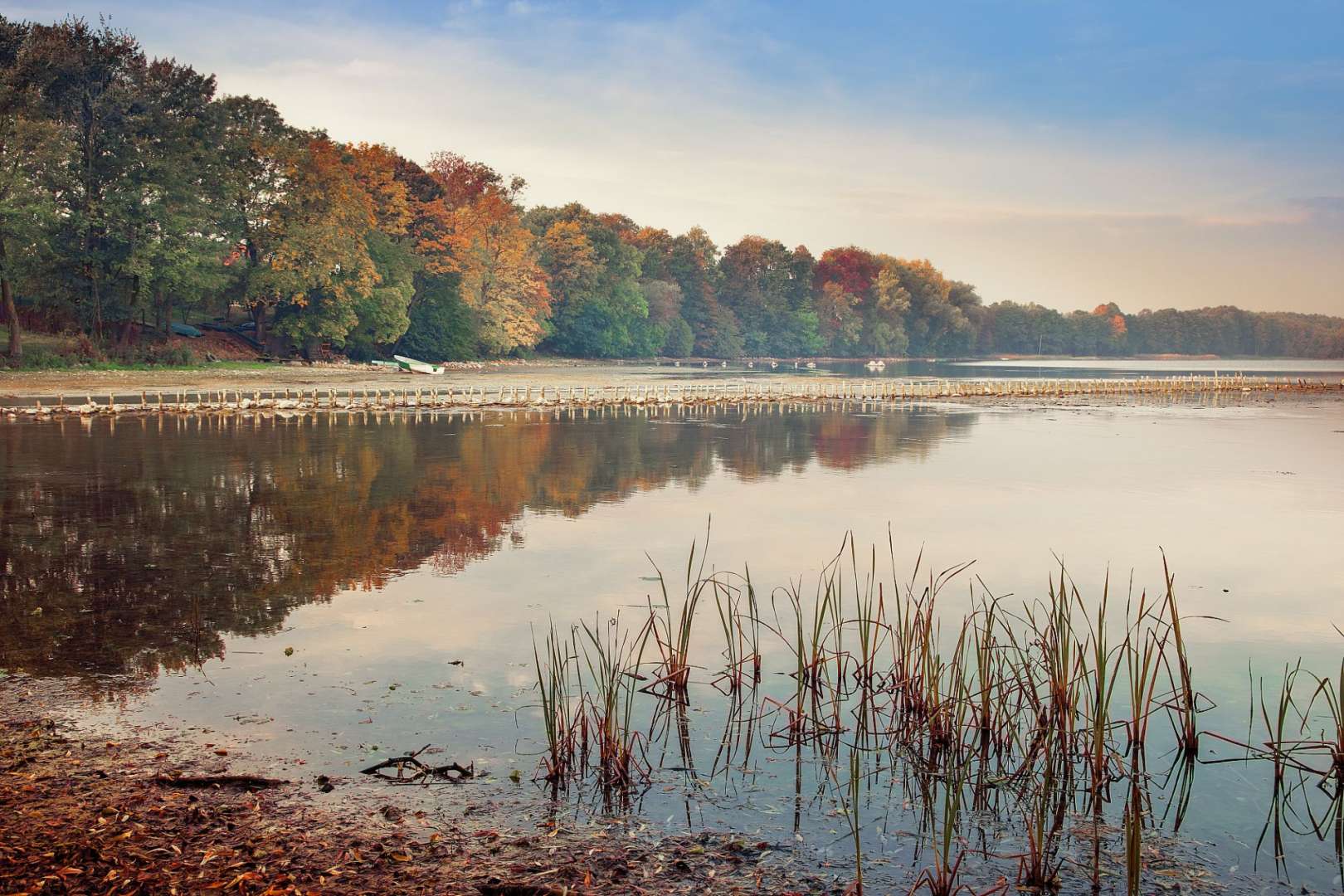 Masuren: Abendstille über dem Laschmiedensee