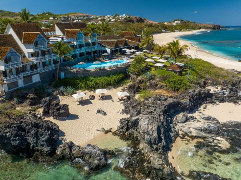 Am schönsten Strand von Reunion: Hotel Boucan Canot