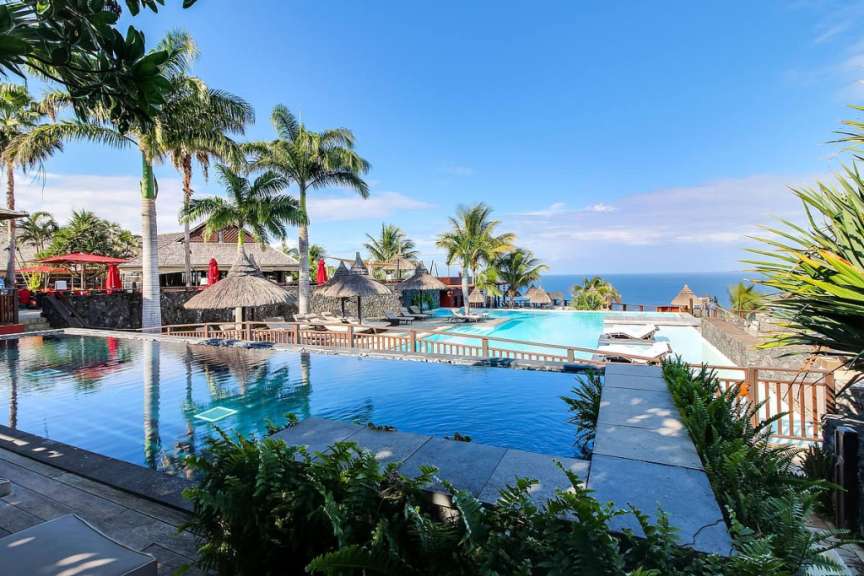 Wellness im wilden Süden: Hotelanlage in Grand Anse