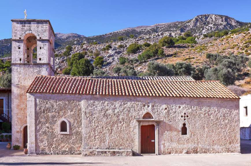 Traditionelles Kreta: Antonius-Kloster bei Zaros