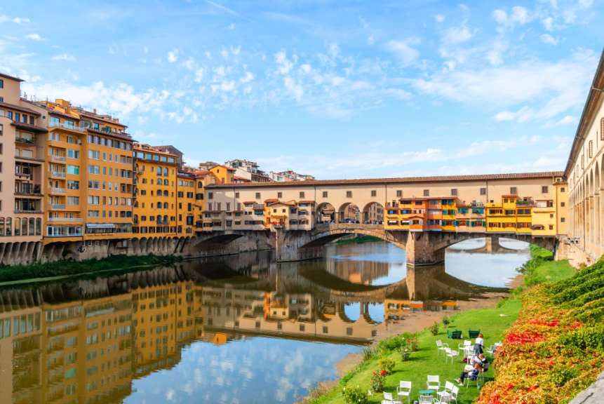 älteste Brücke von Florenz: Ponte Vecchio