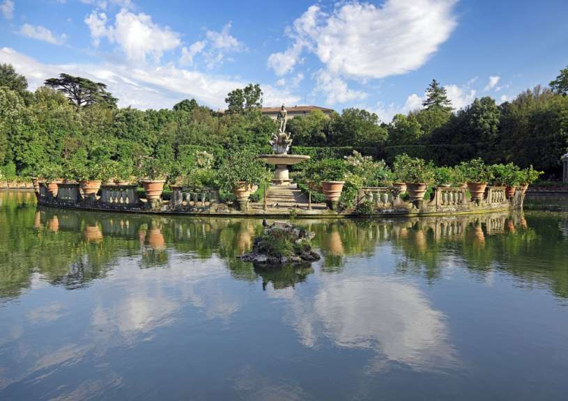 Skulpturen, Brunnen, Obelisken: Giardino di Boboli
