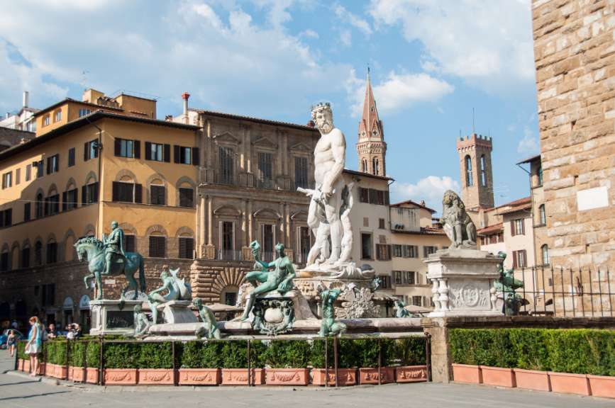 Piazza della Signoria: Neptunbrunnen