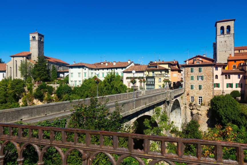 Wahrzeichen von Cividale: Teufelsbrücke
