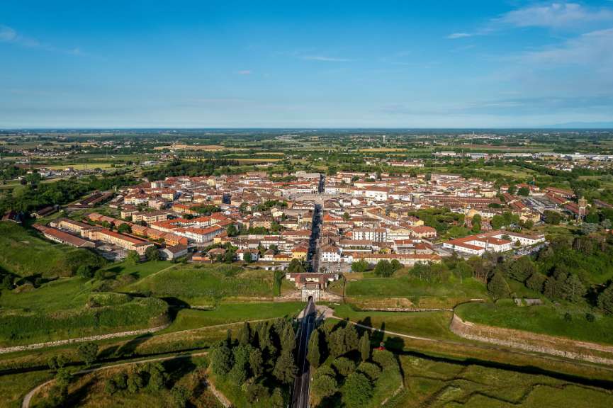 Sternförmiger Grundriss: Palmanova