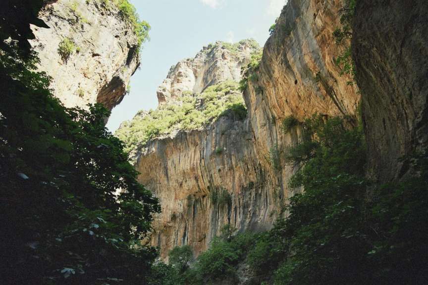 Spektakuläre Schlucht: Garganta Verde