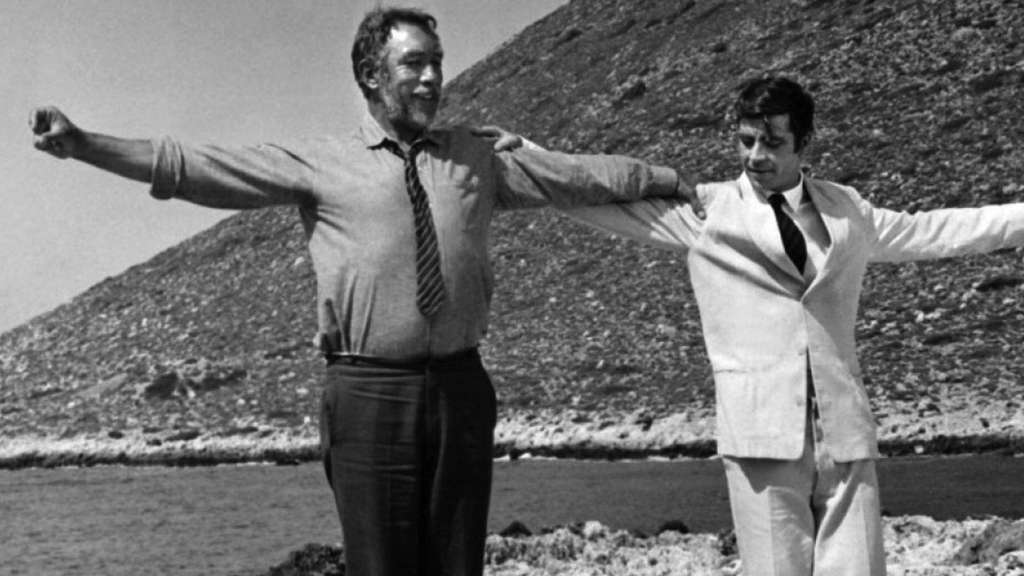 Wo Sorbas seinen Sirtaki tanzte: Steilhang von Stavros