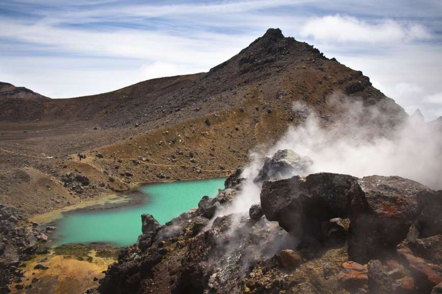 Wild und spektakulär: Tongariro Crossing