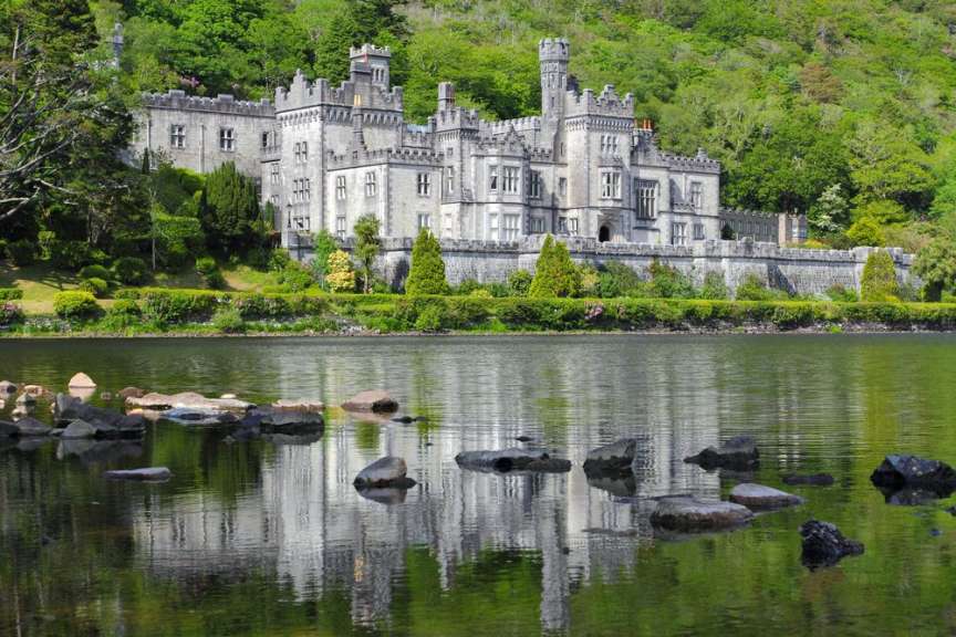 Neogotisches Nonnen-Schloss: Kylemore Abbey