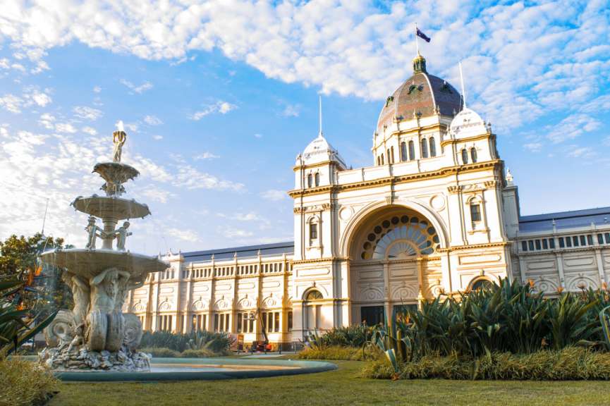 Im Carlton Garden: Melbourne Museum