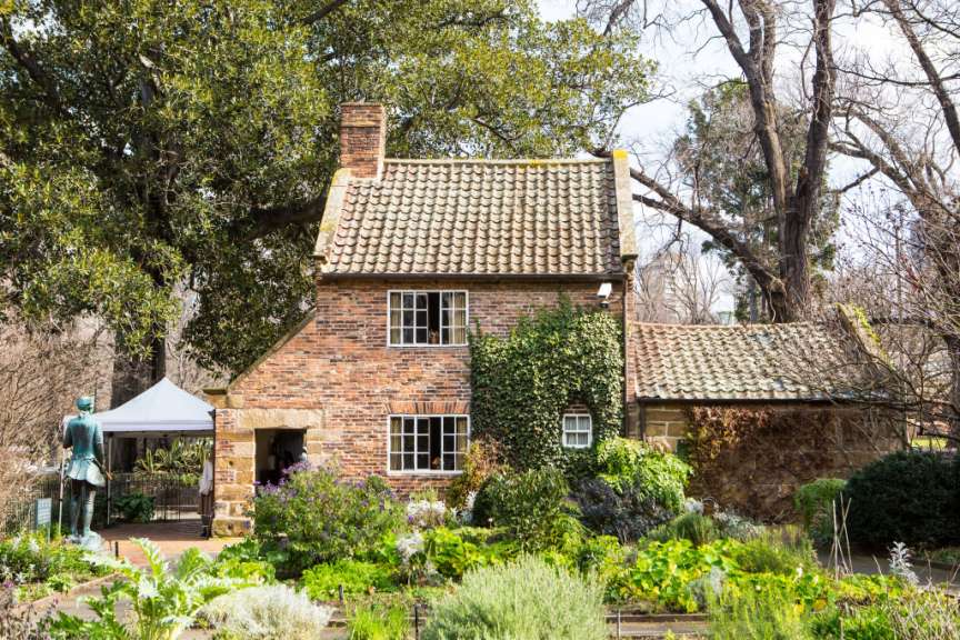 Stand ursprünglich in England: Cook's Cottage