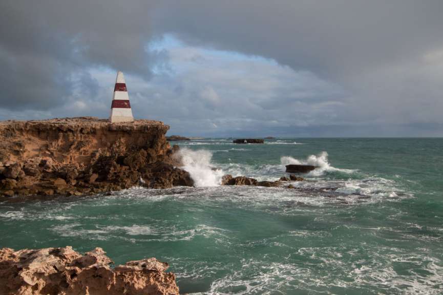 Obelisk an der Küste: Robe, Limestone Coast