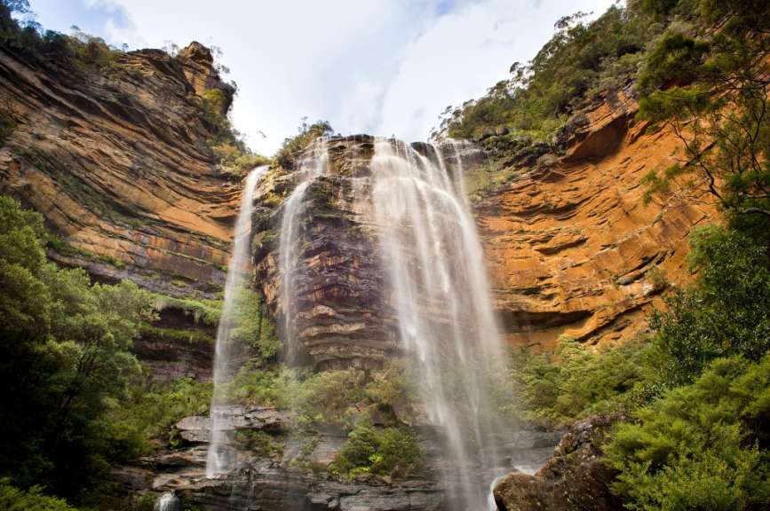 Highlight in den Blue Mountains: Wentworth Falls