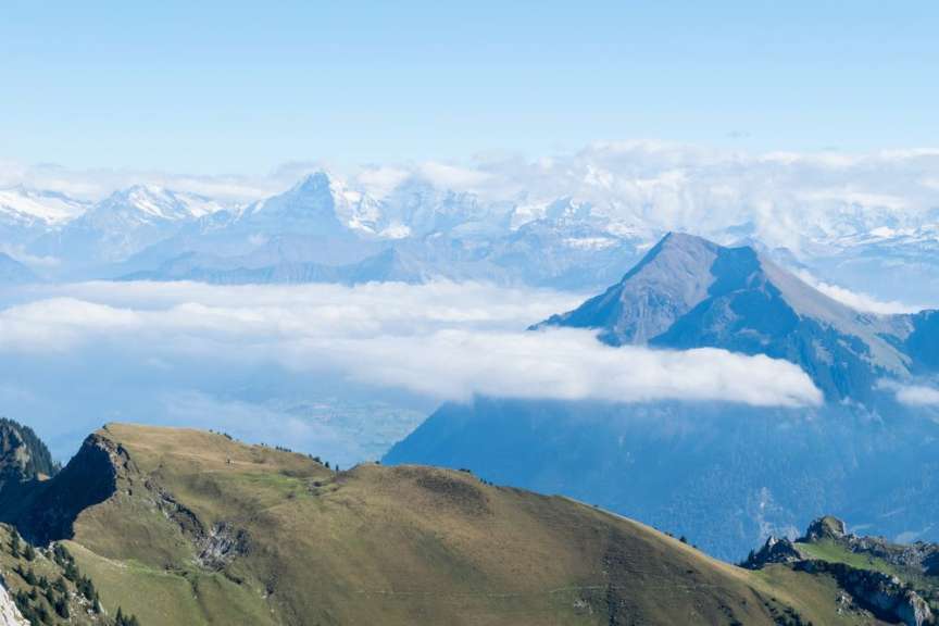 Sensationeller Blick vom Stockhorn