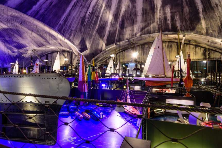 Meeresmuseum im alten Wasserflugzeughafen