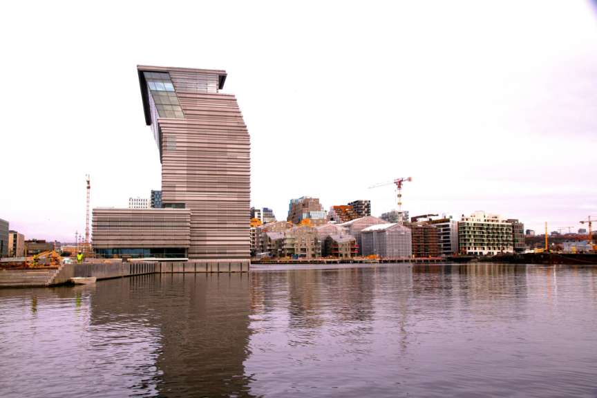 Im neuem emissionsarmen Gebäude: MUNCH