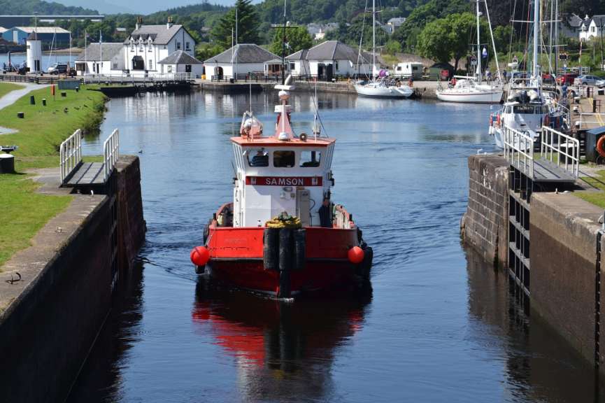 Am Kaledonischen Kanal: Fort William