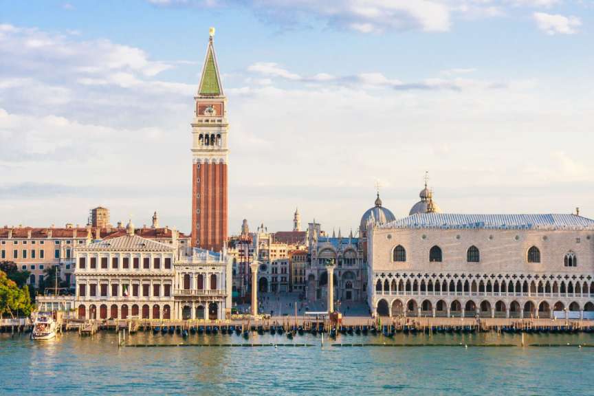 Blick über Venedig: Campanile di San Marco