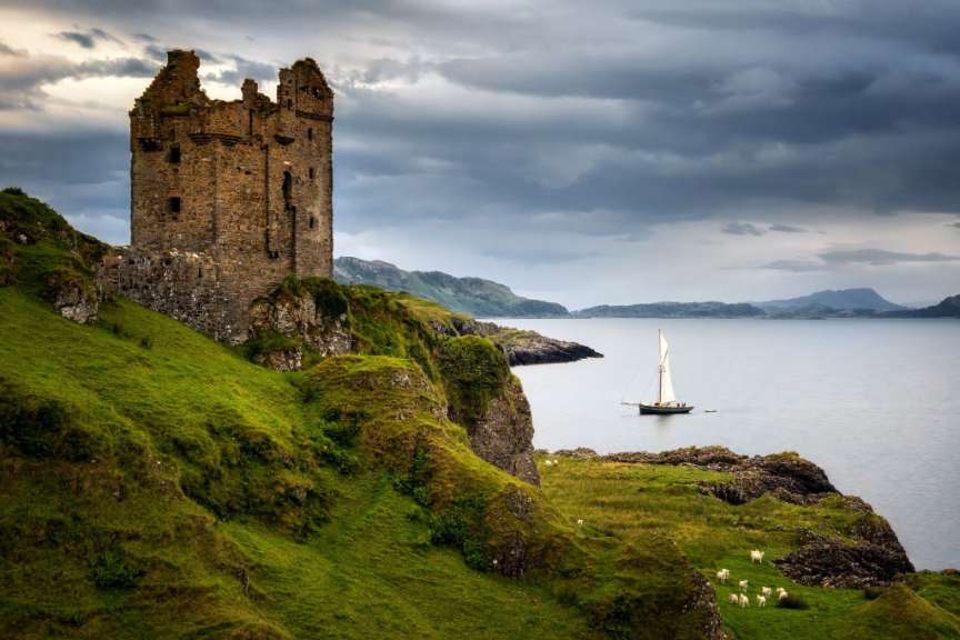 Gylen Castle auf Kerrera