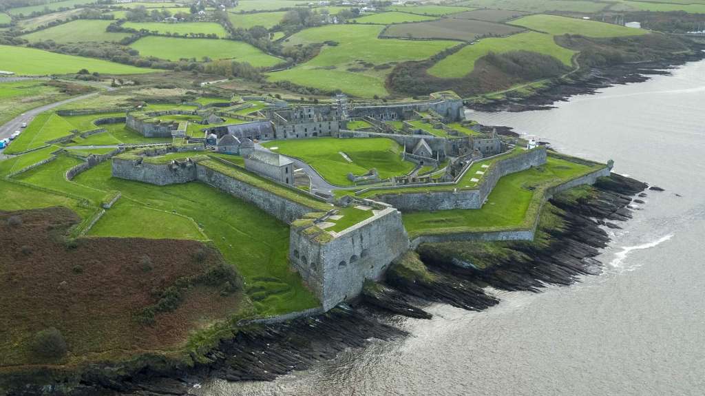 Blick auf das sternförmige Charles Fort
