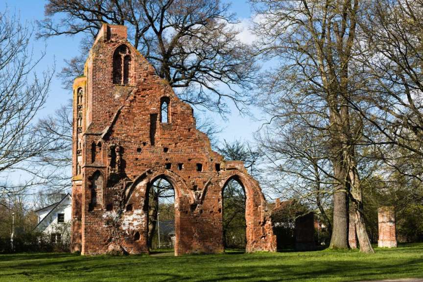 Romantische Ruine: Kloster Eldena