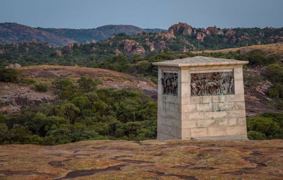 Grab von Cecil Rhodes: World's View