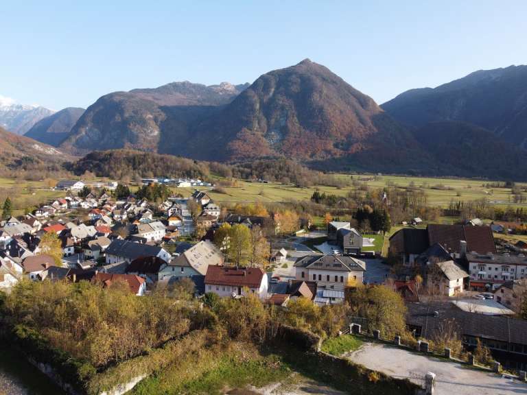 Bovec im Soča-Tal