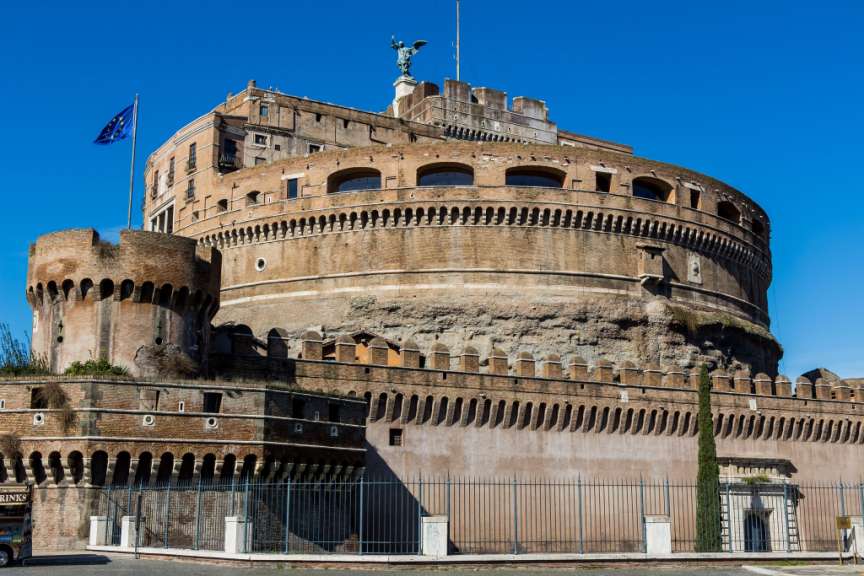 Festung über dem Tiber: Engelsburg