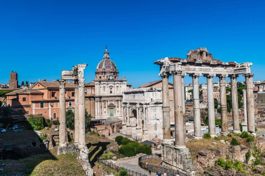 Wo Weltgeschichte geschrieben wurde: Forum Romanum