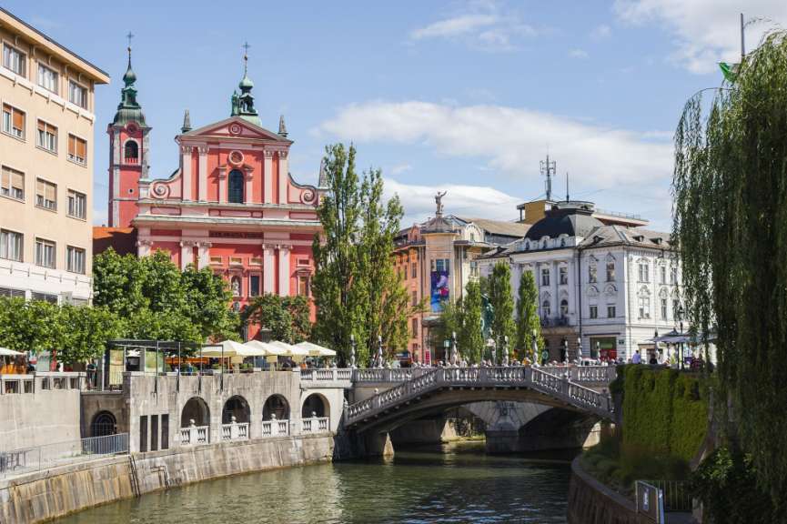 Tromostovje: die Drei Brücken im Herzen der Stadt