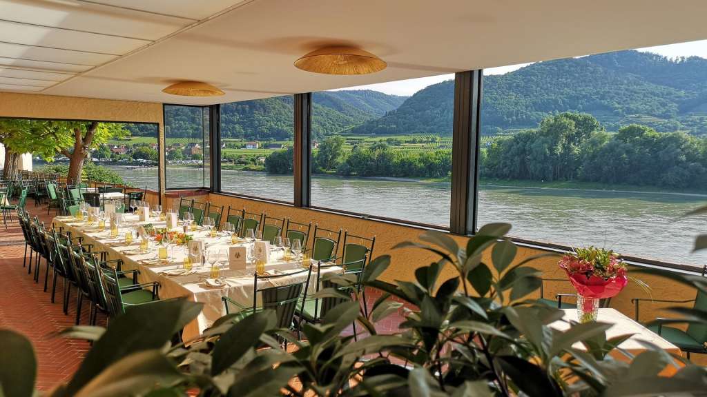 Dinner auf der Terrasse