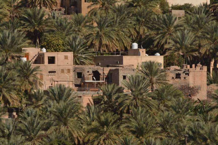 Traditionell: Unterkunft in Misfat Al Abriyeen