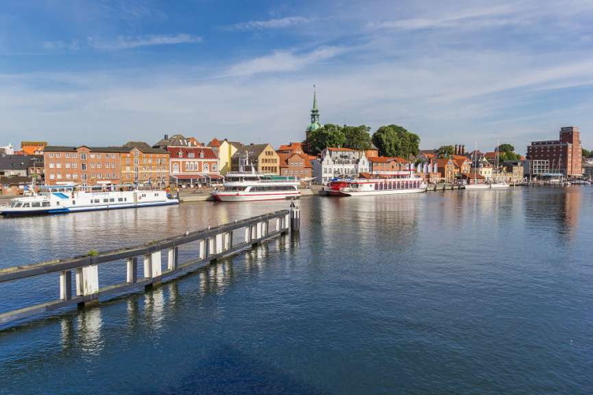 Kappeln: der Hafen
