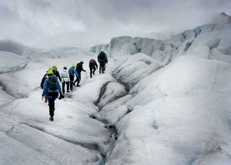 Faszinierende Eiswelt: Gletscherwanderung auf dem Falljökull