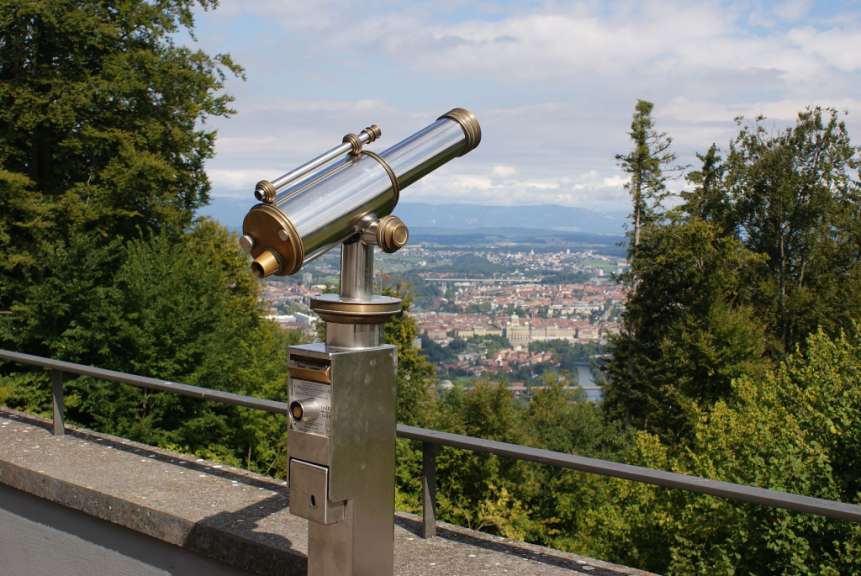 Naherholungsgebiet von Bern: Blick vom Gurten