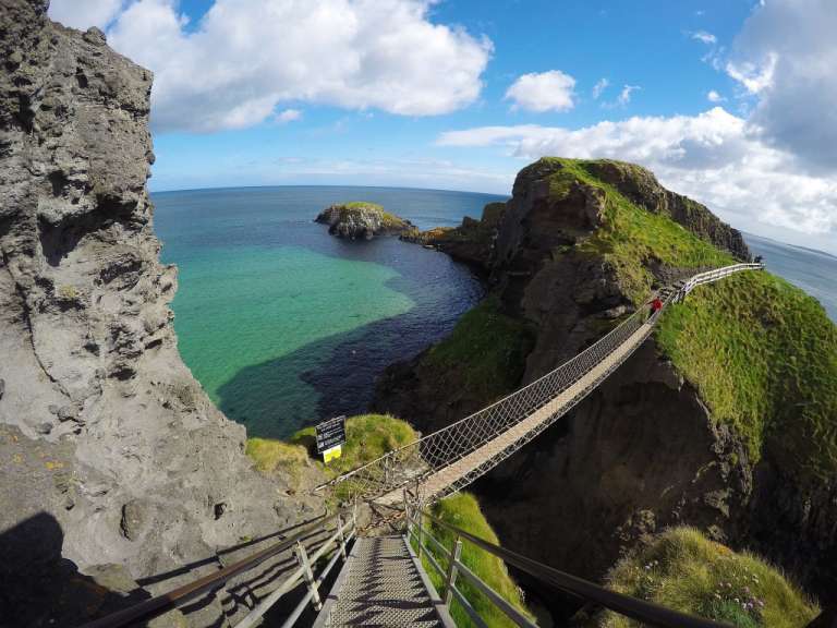 Hängebrücke zur Insel: Carrick-a-Rede