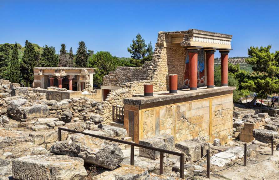 Versteck des Minotauros: Knossos