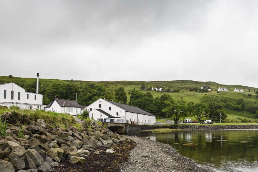 Bekannt für Single Malt: Talisker Whisky Brennerei