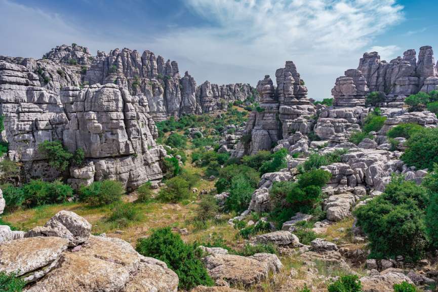 Fantastische Karstlandschaft: El Torcal