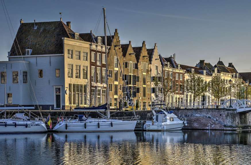 Denkmalstadt auf Walcheren: Middelburg