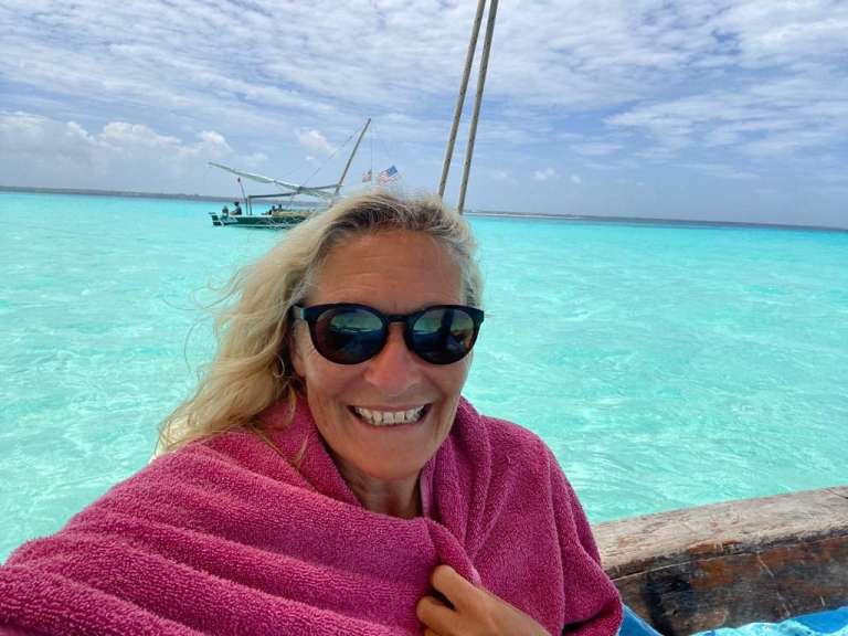 Kerstin Pesch auf Sansibar