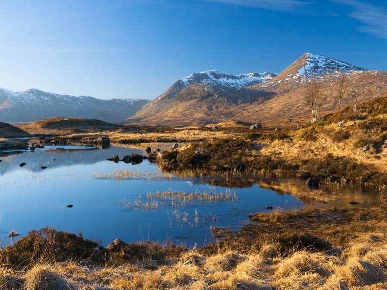 Tümpel und Torfsümpfe: Rannoch Moor