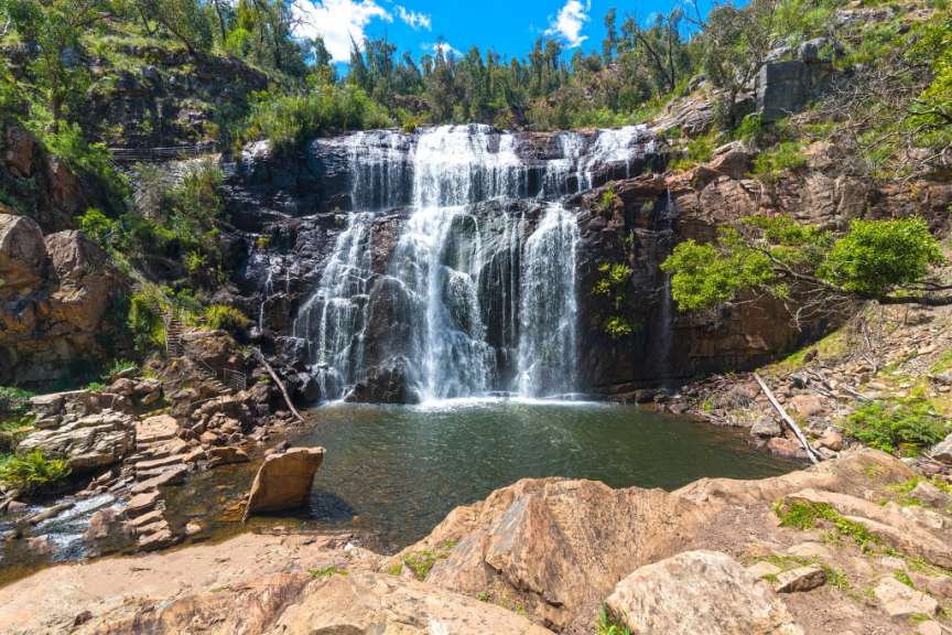 Imposante Wasserfälle in den Grampians