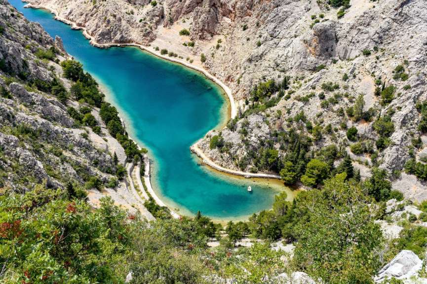 Gehört zu Kroatiens schönsten Buchten: Zavratnica