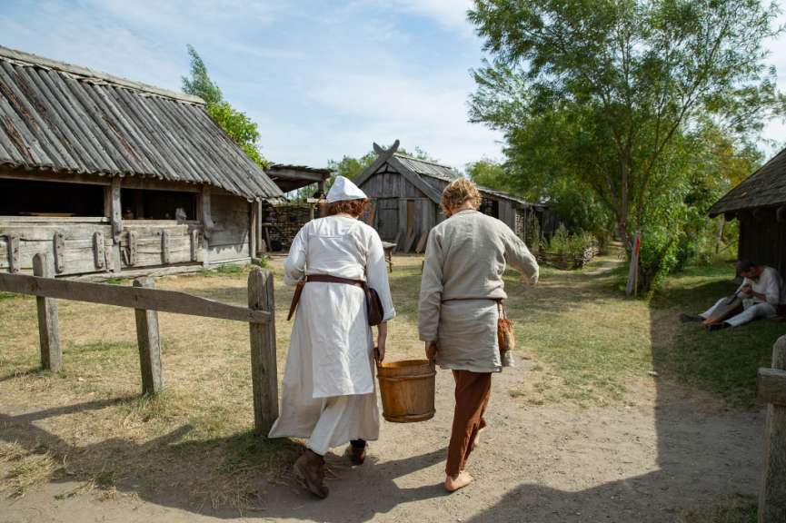 Wikingerdorf von 1134: Fotevikens Museum