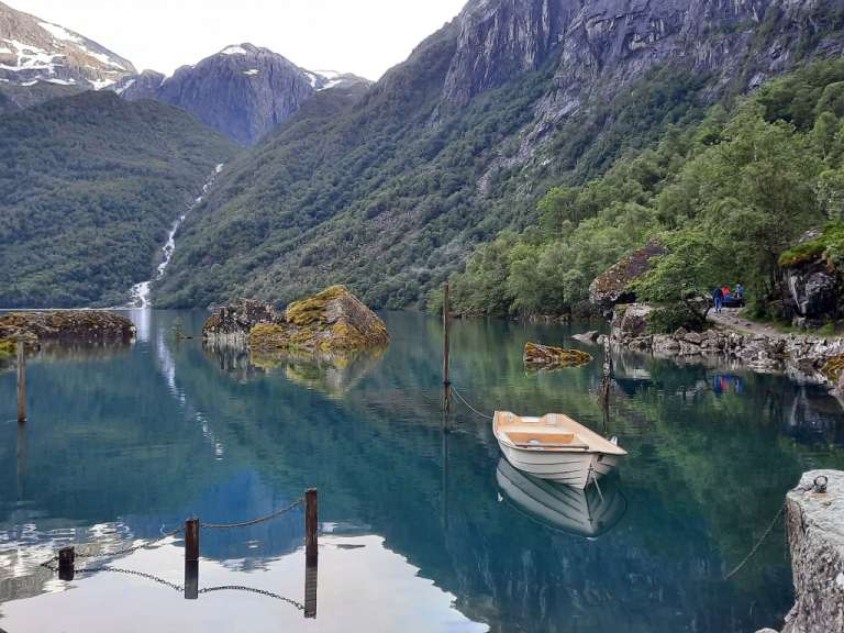 Idyllisch: Gletschersee